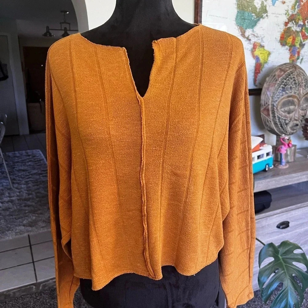 Forever 21 oversized cropped top - Picture 5 of 8